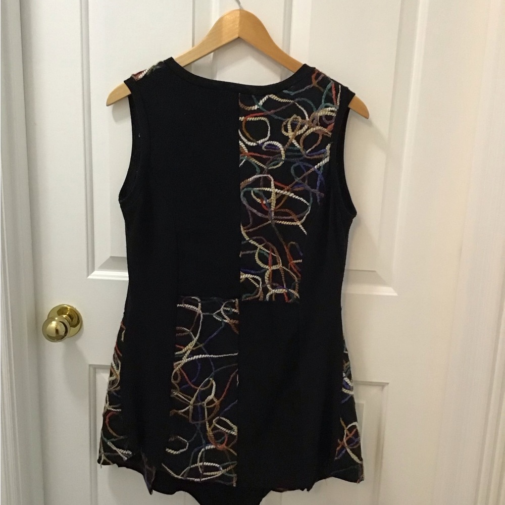 Multicolor Embroidered Mini Dress - Picture 2 of 10